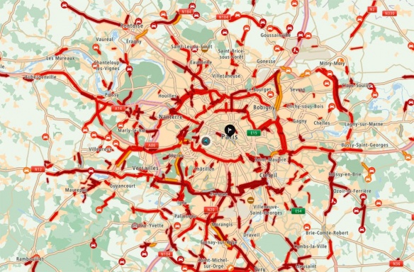 L'île de France voit rouge !
