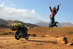 Roadtrip : 30.000 km en solitaire pour cette motarde - crédit photo : Nikki Misurelli/Alaska Moto Girl