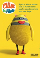 Sécurité routière : Elliot le pilote s'adresse aux enfants