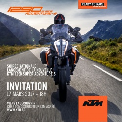 Soirée de lancement pour la KTM 1290 Super Adventure S