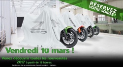 Soirée de lancement des nouveautés Kawasaki