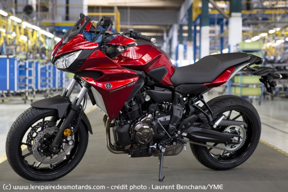 Depuis 2015, le site assure également la production des XSR 700, puis des Tracer 700 en 2016