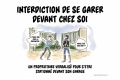 Crobard Interdiction garer chez soi