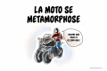 Crobard moto métamorphose