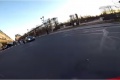 Un pre nol motard poursuit automobiliste  Paris