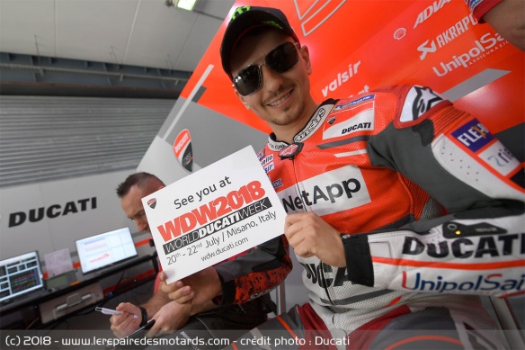 Tous les pilotes de GP et de WSBK seront présents