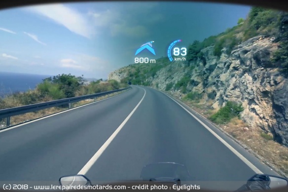 Le dispositif permet de rester concentrer sur la route