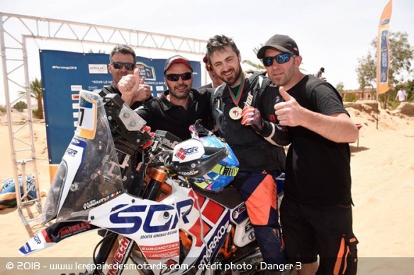 Toniutti vient à bout de son premier rallye raid
