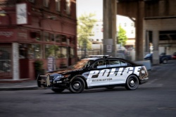 Le véhicule d'interception autonome à l'étude - crédit photo : Ford