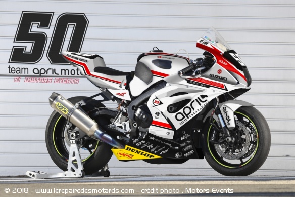 EWC : le Team April Motors Events revient chez Suzuki !