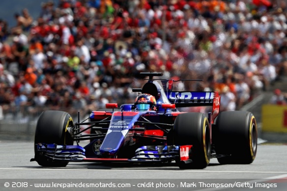 La Toro Rosso sur le Red Bull Ring de Spielberg - crédit photo : Mark Thompson/Getty Images