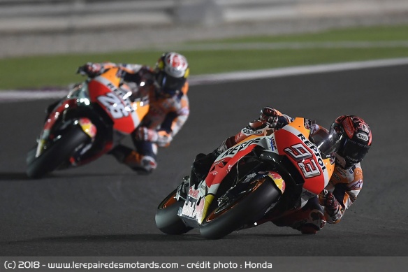 Marc Marquez et Dani Pedrosa