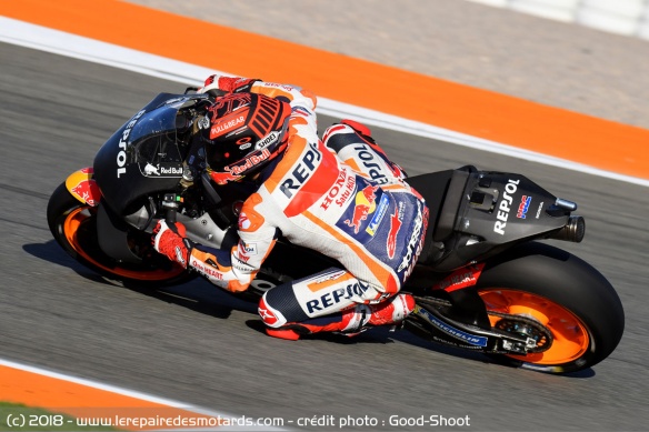 Marquez teste différentes configuration pour le proto 2019