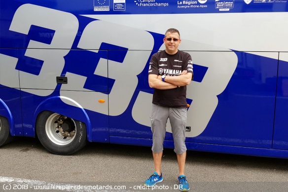 Yannick Lucot Team Manager Viltais aux 12h Magny-Cours, 