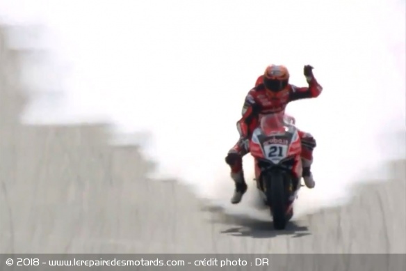 La casse de Rinaldi durant la FP3