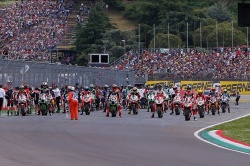 Le circuit d'Imola en WSBK jusqu'en 2020