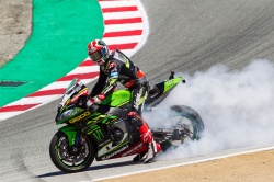 WSBK : Doublé de Rea à Laguna Seca - crédit photo : Kawasaki