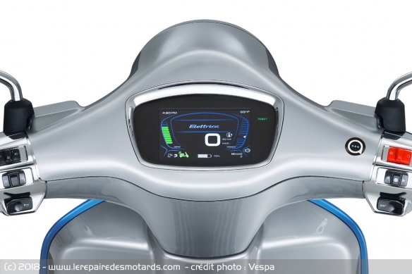 Compteur Vespa Elettrica