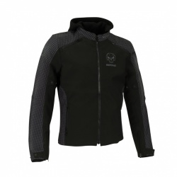 Blouson textile Bering Jaap Evo Noir tête de mort 