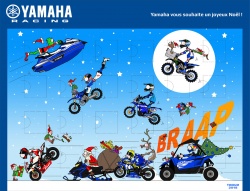 Calendrier de l'avent Yamaha Racing