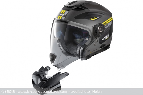 Le Nolan N70-2 GT en configuration jet Le Nolan N70-2 GT en configuration jet