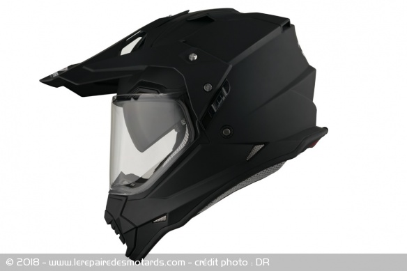 Casque intégral Vemar Kona _ Uni noir Casque intégral Vemar Kona _ Uni noir
