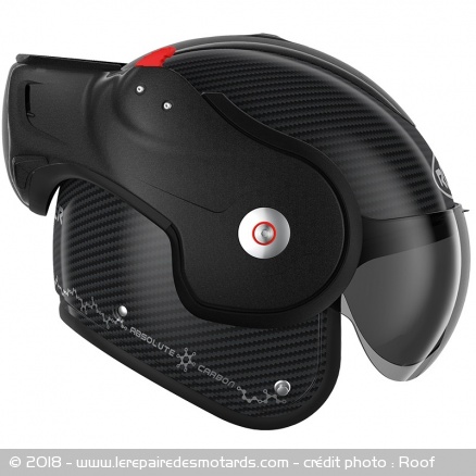 Casque modulable Roof Boxxer absolute carbon