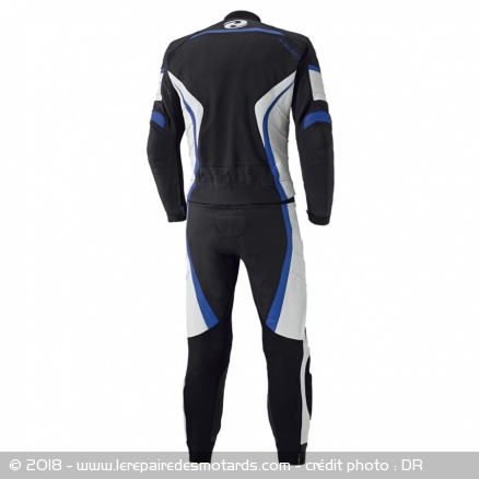 Vue de derrière de la combinaison 2 pièces pour homme Held Spire