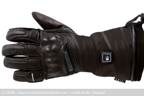 Gants chauffants Esquad Bugaty