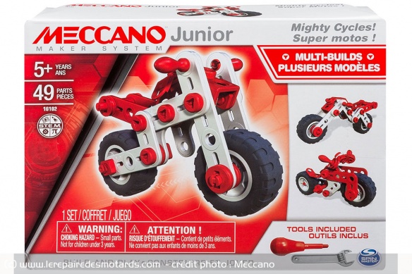 Coffret Meccano Junior Super Motos Coffret Meccano Junior Super Motos