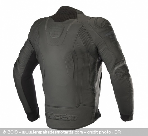 vue de dos du blouson Alpinestars Specter Tech-Air compatible