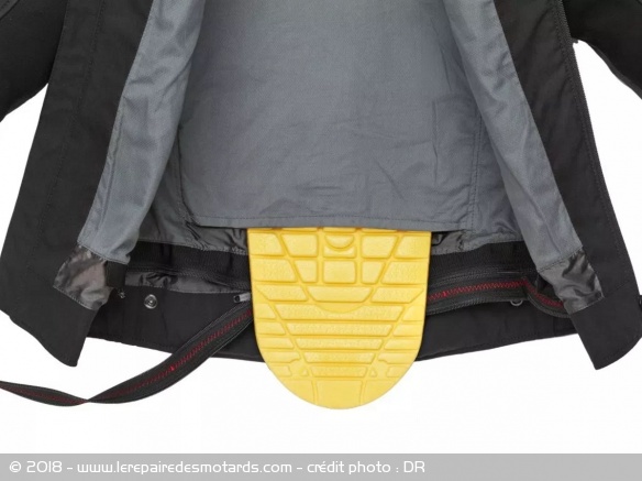 Zip de raccord pour pantalon de la veste cuir Spidi Rebel