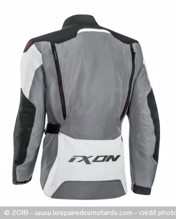 Voici le derrière de la veste textile Ixon Sicilia