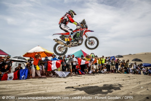Joan Barreda, dans les airs