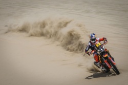 Dakar : la première étape pour Sam Sunderland (crédit photo : ASO/@World/A.Vialatte) 