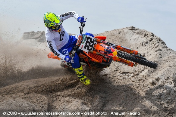 Antonio Cairoli, pilote de la marque US Antonio Cairoli, pilote de la marque US
