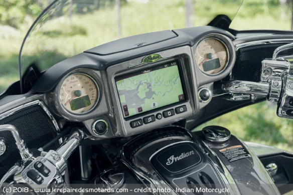 De nouvelles fonctionnalités pour l'Indian Ride Command
