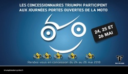 Journées portes ouvertes de la Moto Triumph