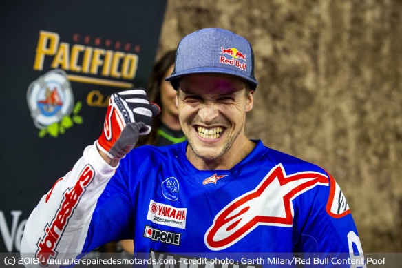 Le Français remporte le Freestyle Motocross et termine second du Best Trick