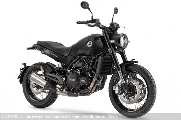 Benelli Leoncino Trail noir