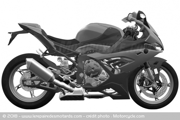 La BMW S1000RR se montre plus compacte La BMW S1000RR se montre plus compacte