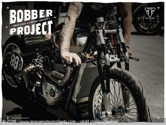 La marque organise un custom contest autour de la Bonneville Bobber La marque organise un custom contest autour de la Bonneville Bobber
