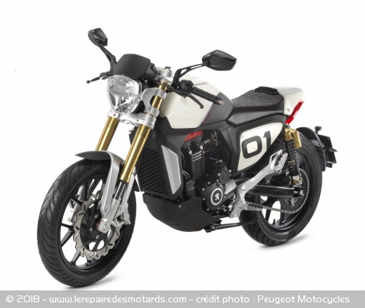 Concept Peugeot P2X 300 Café Racer Concept Peugeot P2X 300 Café Racer