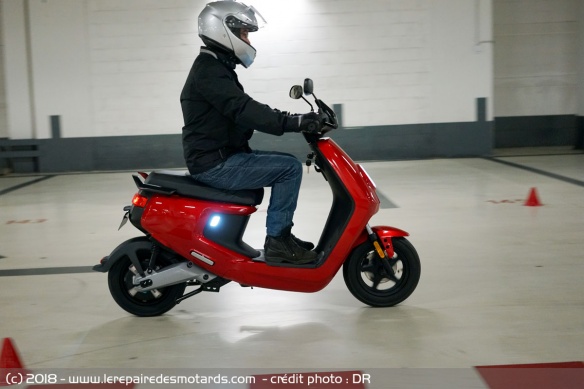 Essai scoot électrique NIU M+