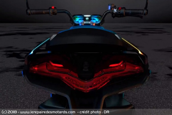 Feu arrière Otto Bike MCR II