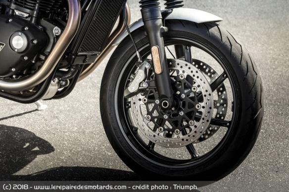 Freins Brembo de la Triumph Speed Twin