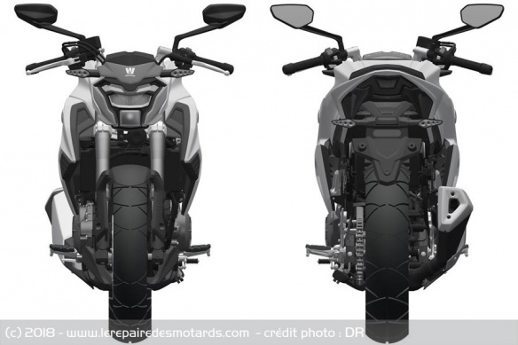 La HJ300 adopte un style musclé