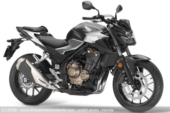 Honda CB500F noir