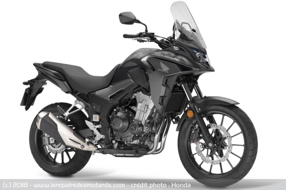 Honda CB500X noir