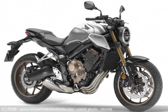 Honda CB650R argent